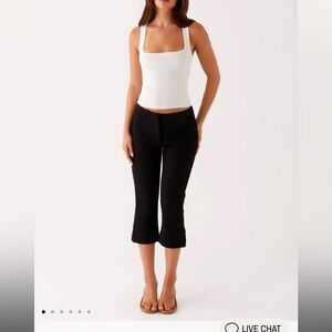 Pepper mayo capri pants